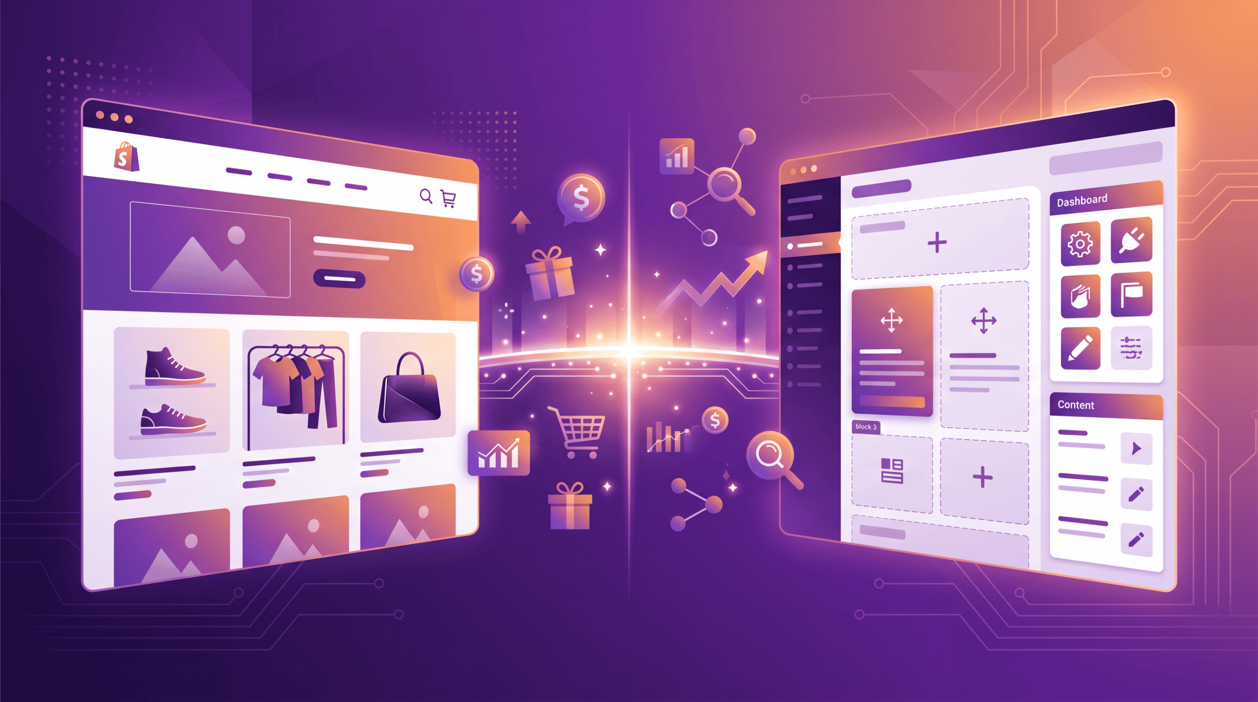 Shopify vs WordPress电商平台对比