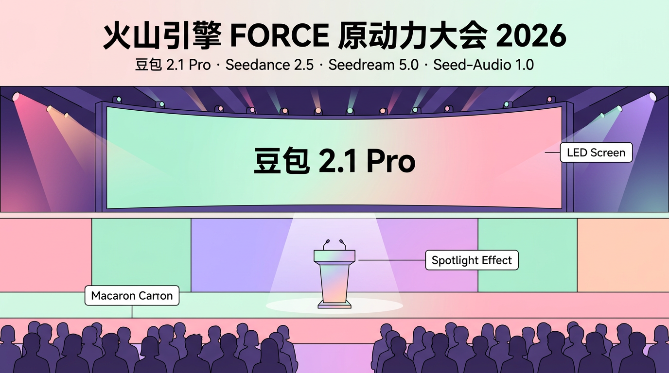 火山引擎FORCE大会豆包2.1 Pro发布