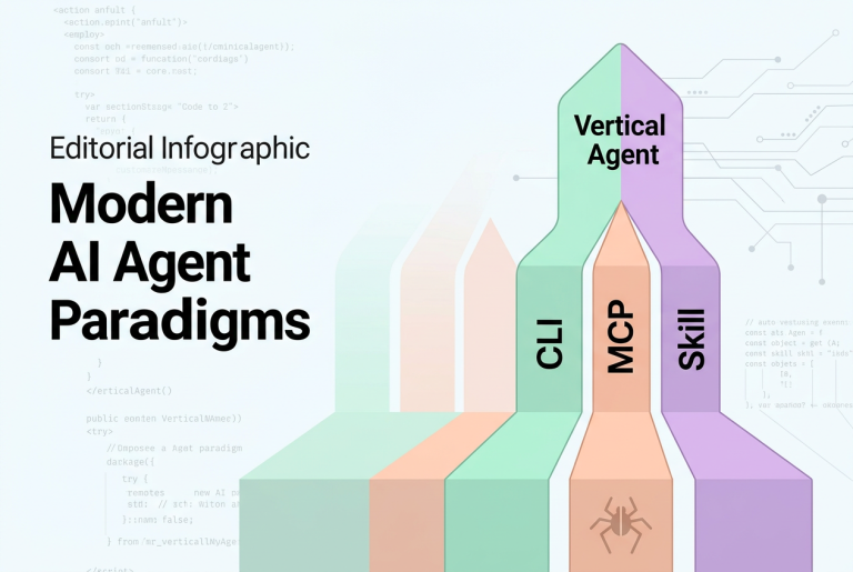 AI Agent三大范式 - CLI MCP Skill定义Agent工程封面