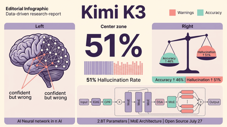 Kimi K3幻觉率51%深度分析