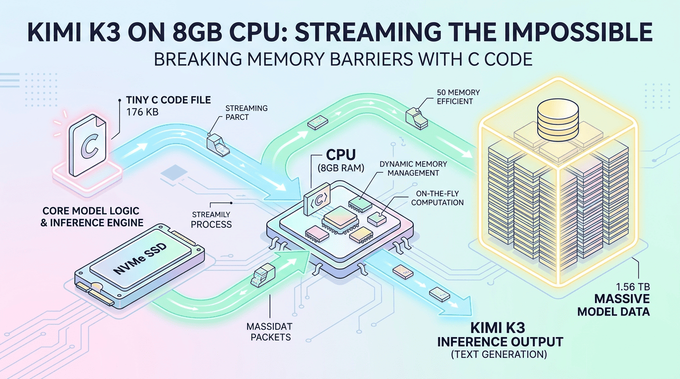 Kimi K3 CPU 推理封面