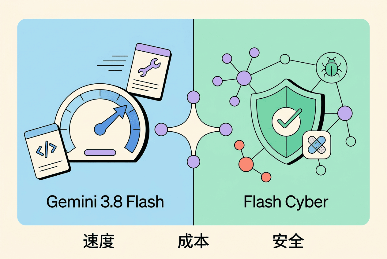 Gemini 3.8 Flash 与 Flash Cyber 发布:Google 把速度、成本和安全拆成两条线