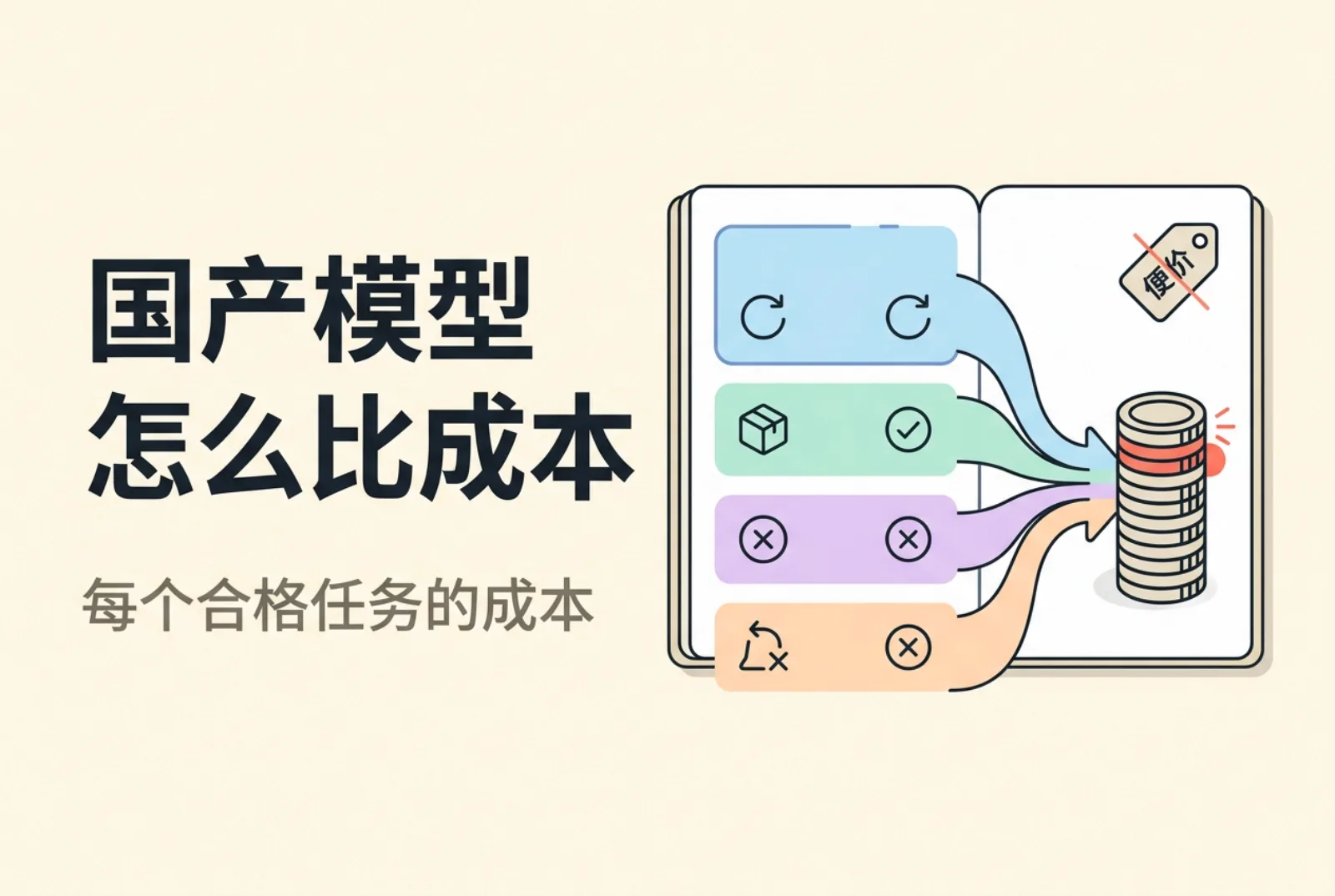 账本里的重试与失败记录汇总成一摞成本硬币